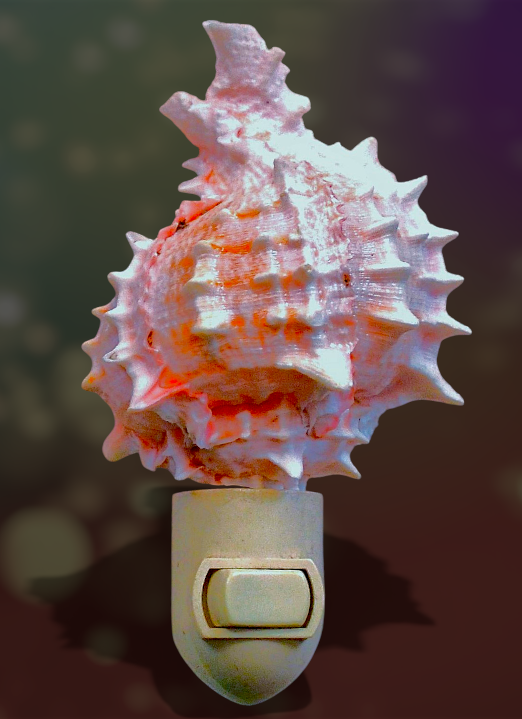 #7762 Pink Murex Nightlight 4"- 5"