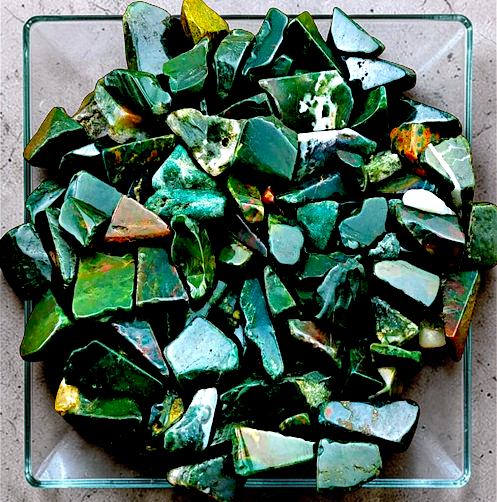 F-1271 Bloodstone Gemstone 15mm