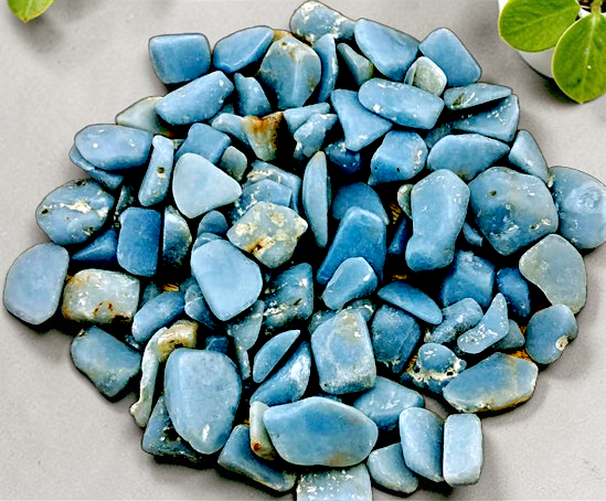 F-1273 Angelite Gemstone 15mm
