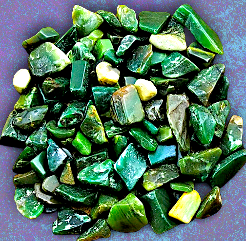F-1278 Green Jade Gemstone 15mm