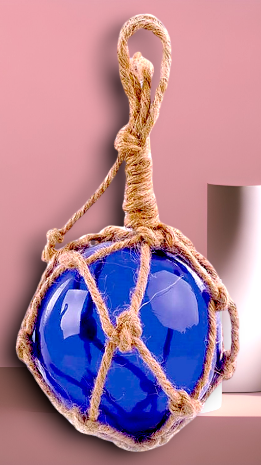 F-502 Cobalt Blue Glass Float 4"
