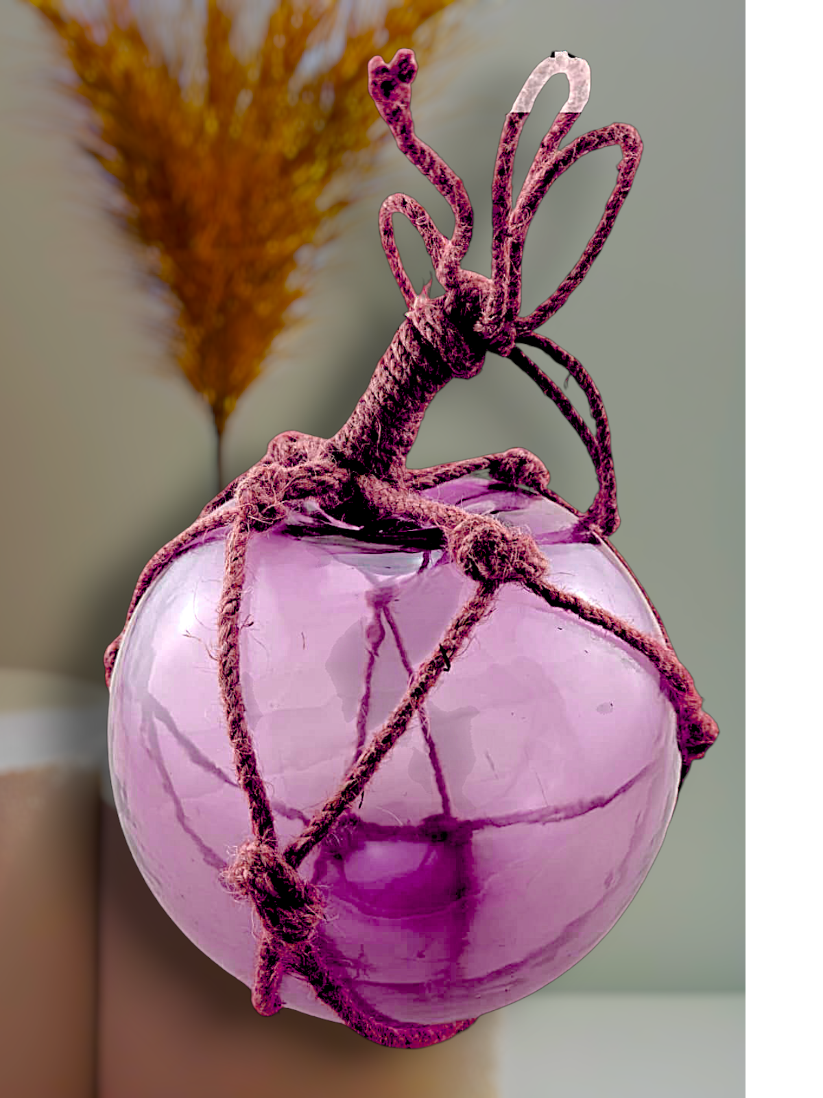 F-621 Lavender Glass Float 8"
