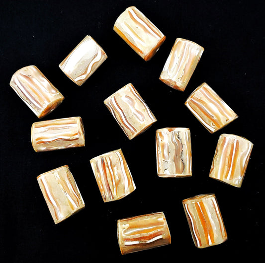 #240 MOP Inlaid Beads 1-1 1/2"
