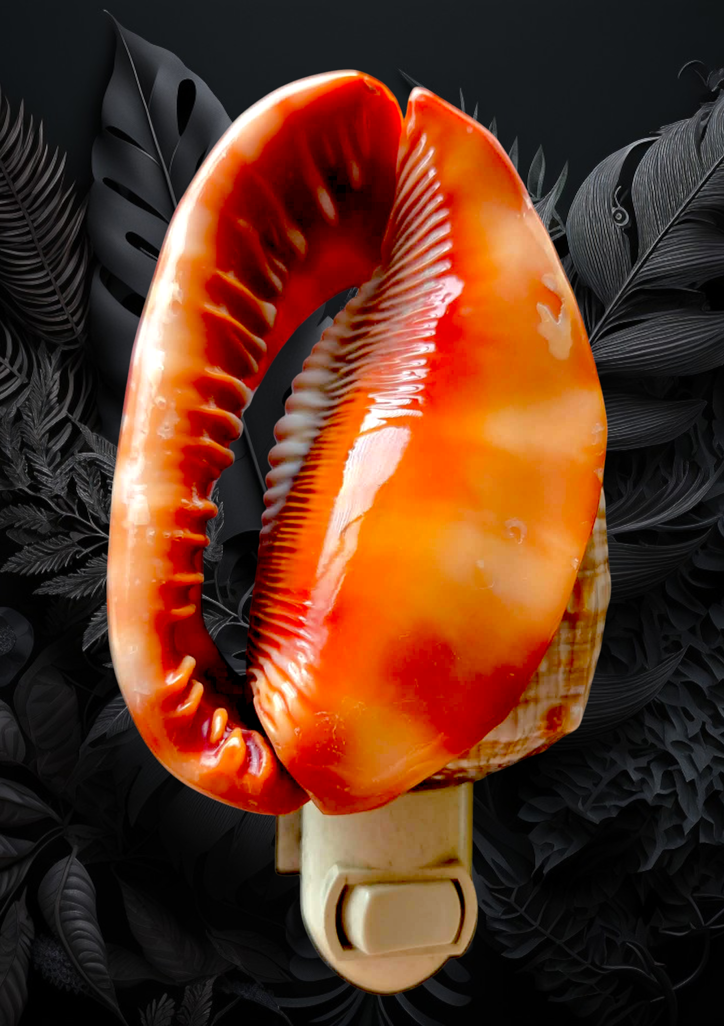#7196 Cameo mouth nightlght 5"+