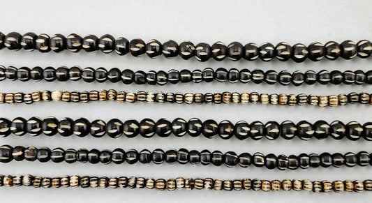#743 Buffalo Horn Beads Assorted Design
