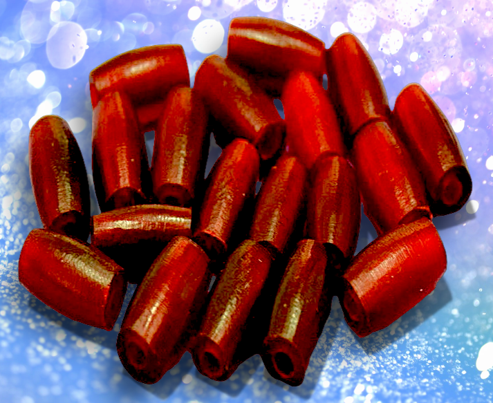 BD-66 Buffalo Horn Hair Pipe Beads 1/2"