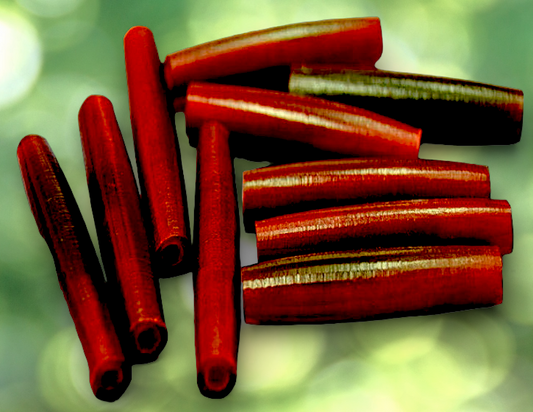 BD-68 Water Buffalo Hair Pipe Beads 1 1/2"