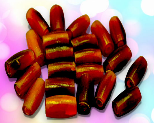 BD-72 Water Buffalo Horn Hair Pipe Beads 1/2"