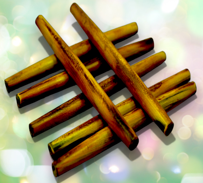 BD-83 Water Buffalo Horn Hair Pipe Beads 4"