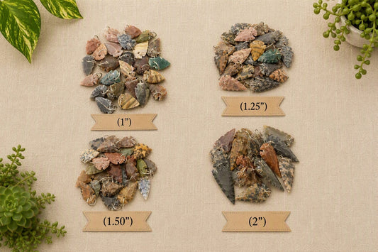 F-1236 Arrowhead Stone Pendants