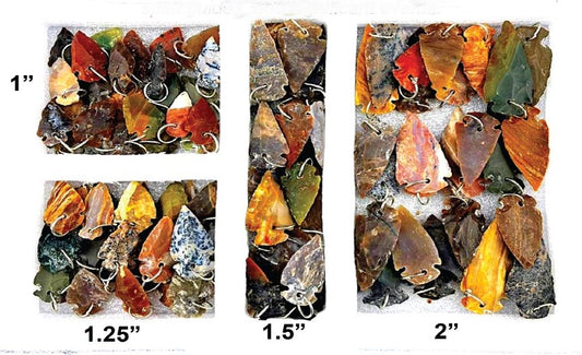 F-1236 Arrowhead Stone Pendants