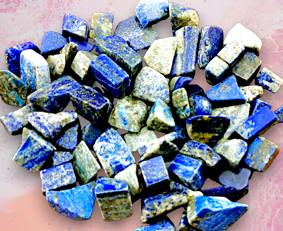 F-1255 Lapiz Lazuli Semi-Precious Stone 15mm