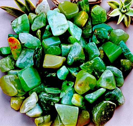 F-1269 Green Aventurine Crystal 15mm