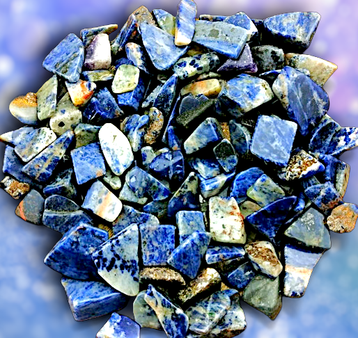 F-1277 Sodalite Gemstone 15mm
