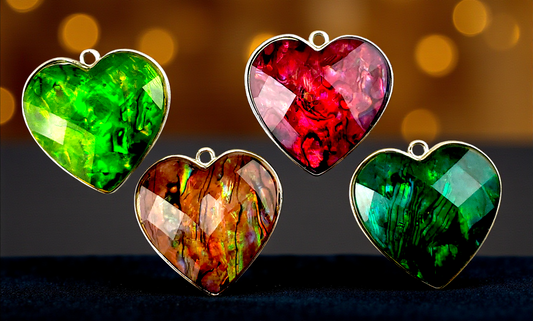 P-25A Abalone Shell Pendants
