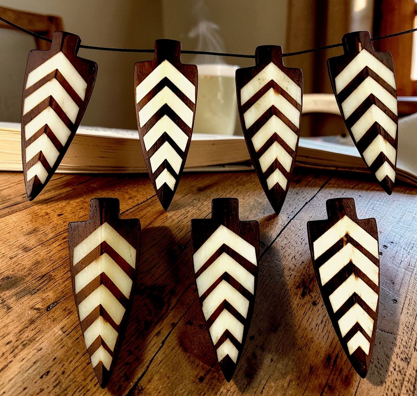 T-1414A Buffalo Horn Beads
