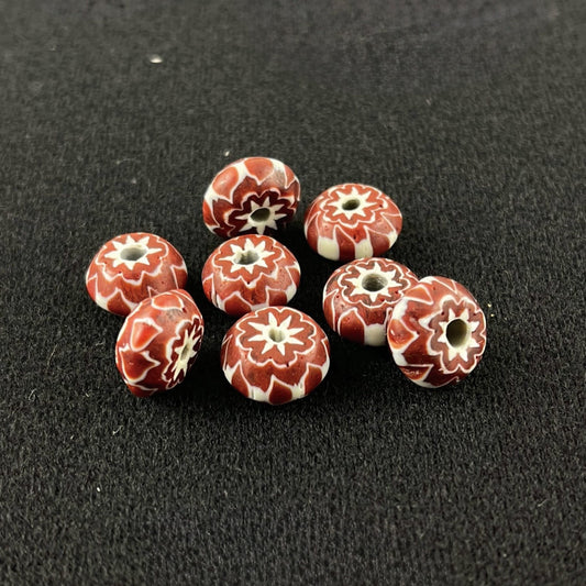 A-74 (Chevron Glass Beads 7X15mm)